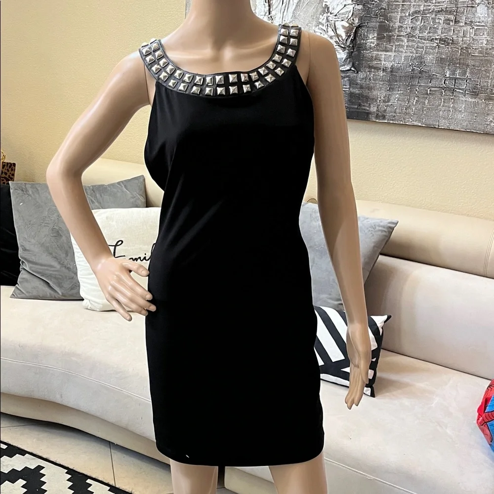 Black Studded Dress
